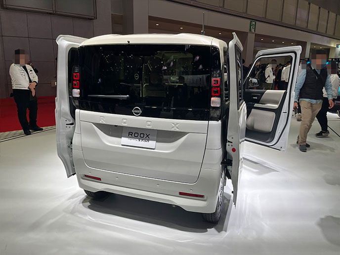 4代目ルークスのリヤ