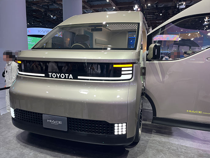 ハイエースコンセプトのエクステリア