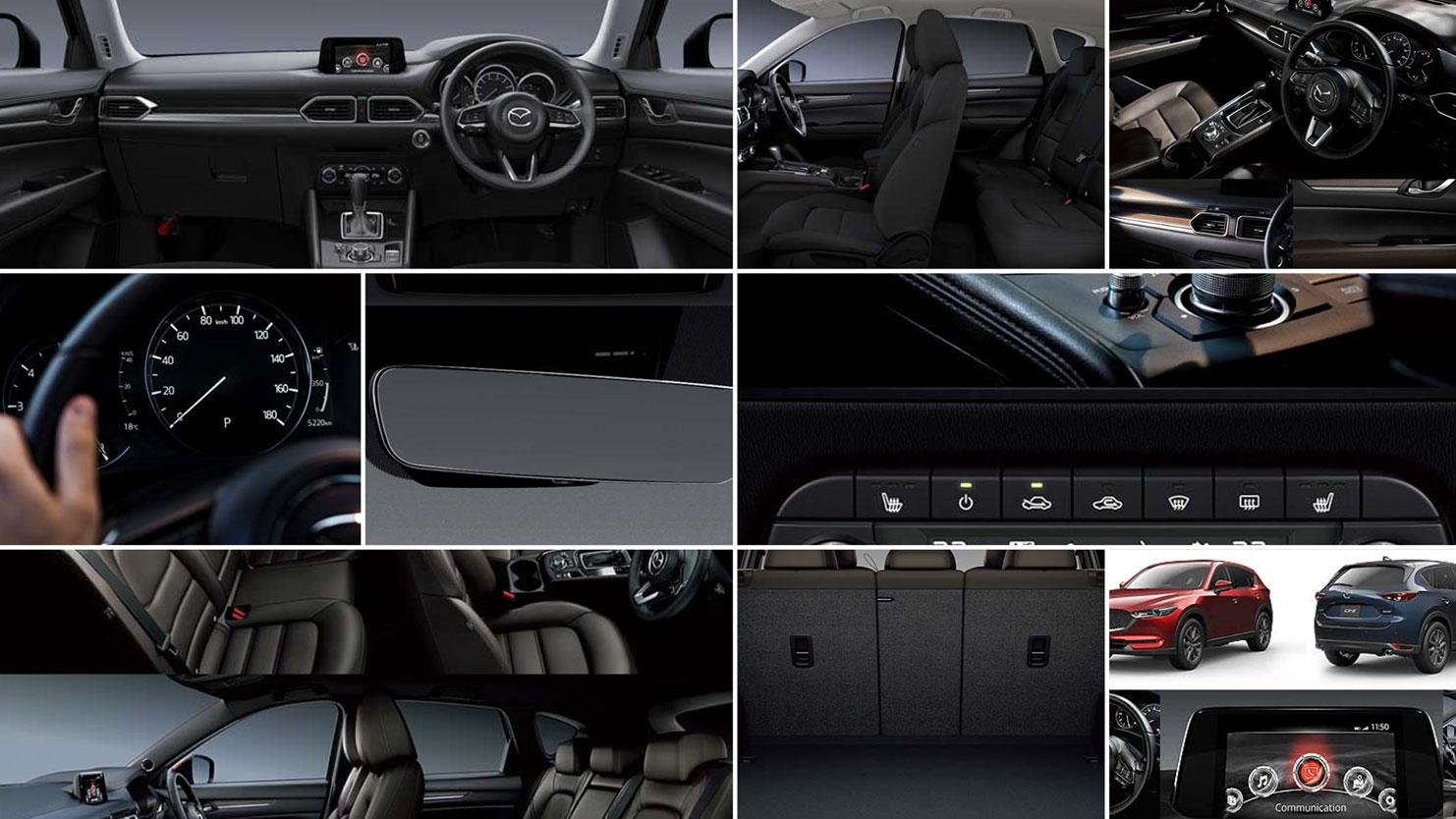 CX-5の内装はラグジュアリーなホワイトレザーに注目