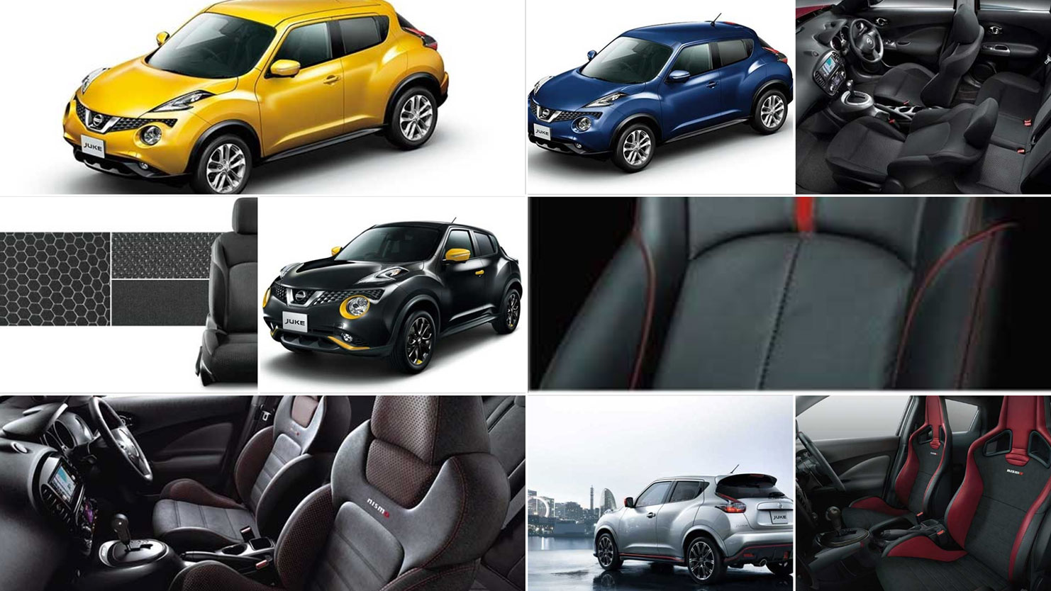 ジュークの内装は自分だけのカラーが選べる個性派仕様