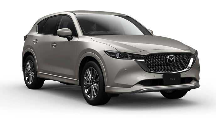 CX-5のプラチナクォーツメタリック