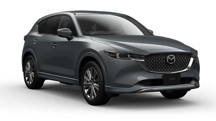 CX-5のポリメタルグレーメタリック
