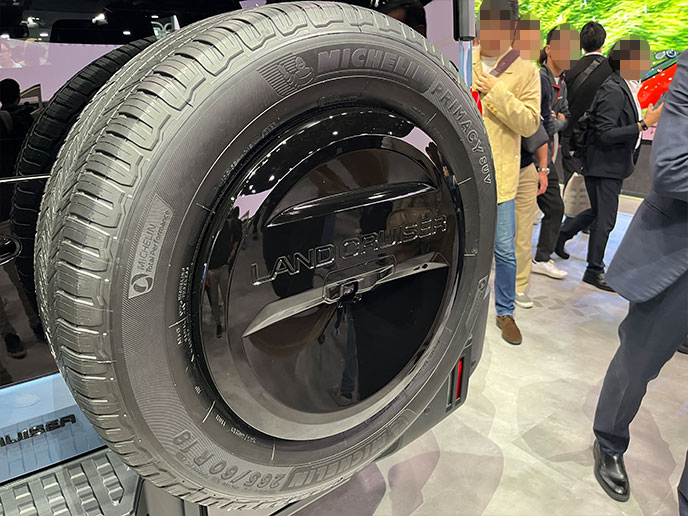 ランドクルーザーFJのタイヤ