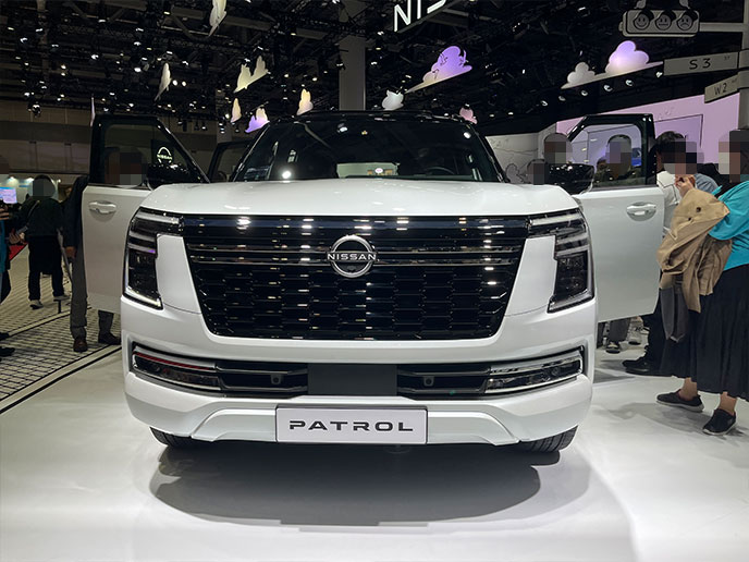 7代目パトロールのエクステリア
