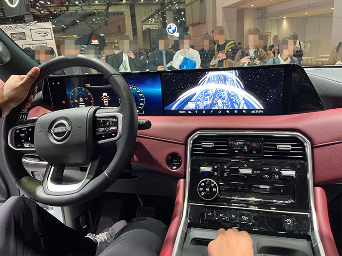 7代目パトロールのインテリア