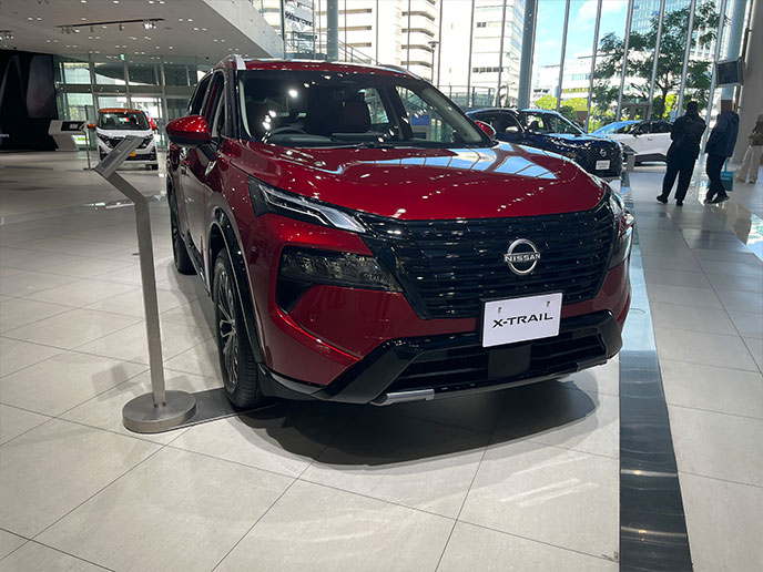 T33型エクストレイルのエクステリア