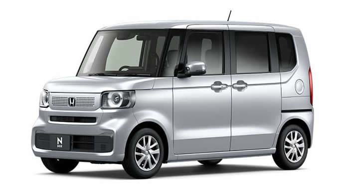 N-BOXのルナシルバーメタリック