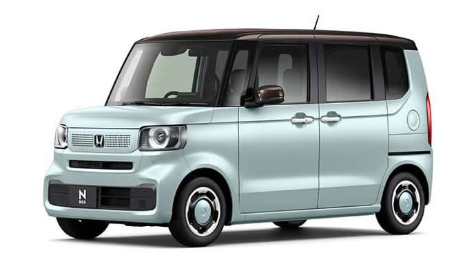 N-BOXのフィヨルドミストパール×ブラウン