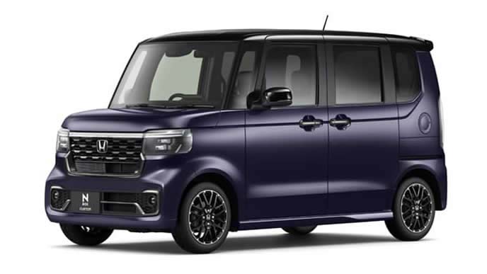 N-BOXのトワイライトミストブラックパール×ブラック