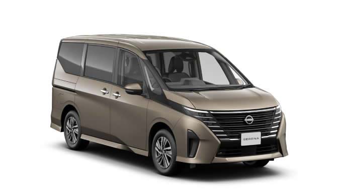 C28新型セレナのモノトーンカラー クリスタルブラウン