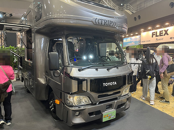 キャンピングカーのエクステリア