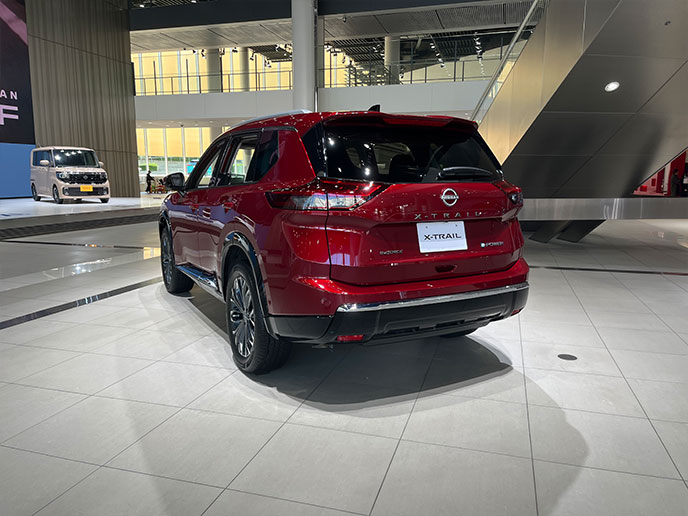 T33エクストレイルのリヤ