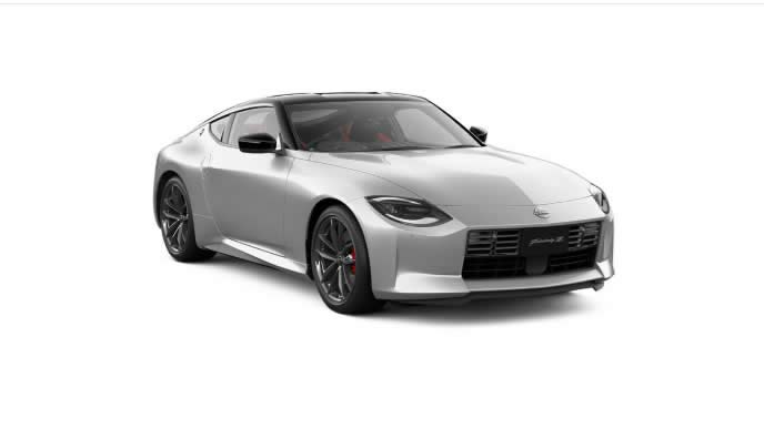 フェアレディZのブリリアントシルバー×スーパーブラック
