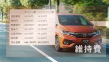 フィットの年間維持費をガソリン車とハイブリッド車で比較