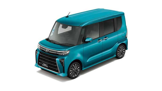 タントのターコイズブルーマイカメタリック