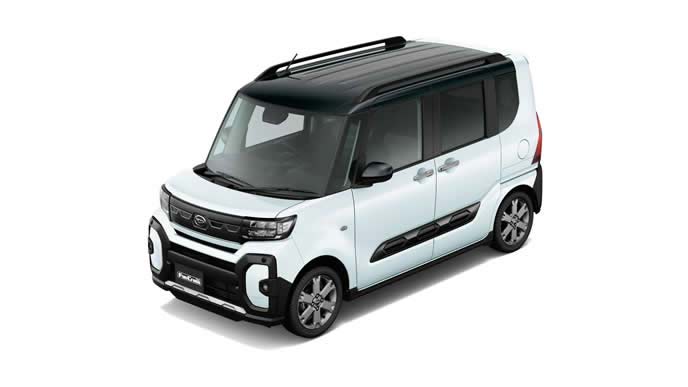 タントファンクロスのブラックマイカメタリック×シャイニングホワイトパール