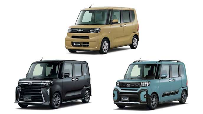 タントシリーズ2025年特別仕様車リミテッドのエクステリア