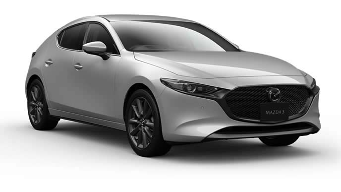 MAZDA3のセラミックメタリック