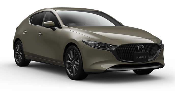 MAZDA3のジルコンサンドメタリック