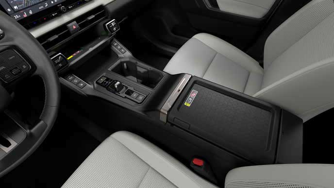 RAV4 COREのセンターコンソール裏側