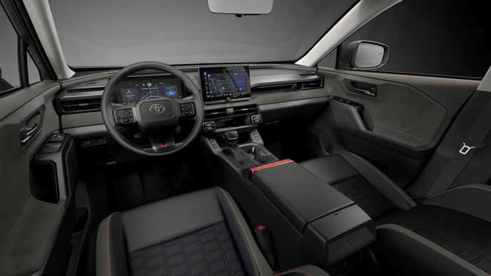 RAV4 ADVENTUREのインストルメントパネル