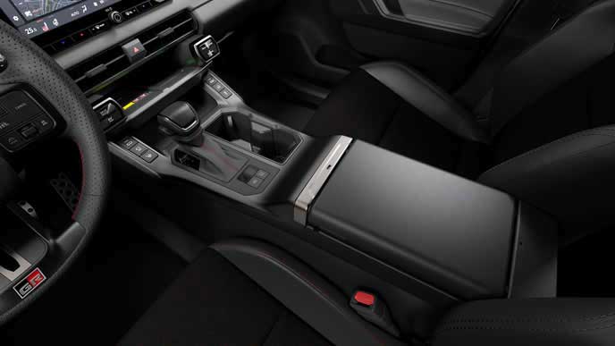 RAV4 GR SPORTのセンターコンソール