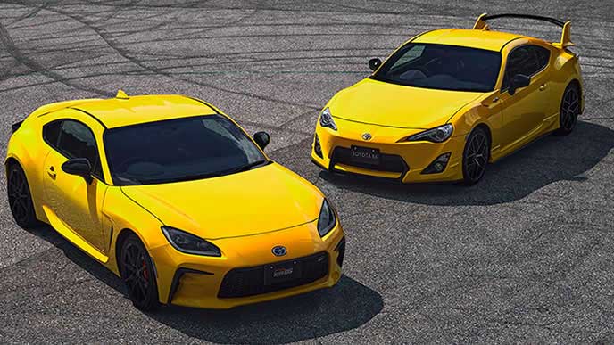 GR86 RZ Yellow Limitedのエクステリア