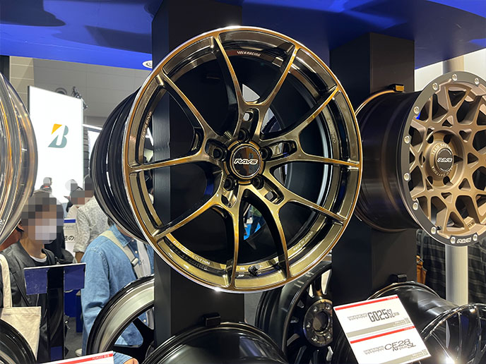 RAYSのコンケイブホイール