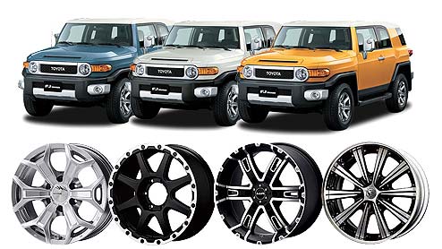 4本セット【美品】トヨタ FJクルーザー　純正20インチホイール