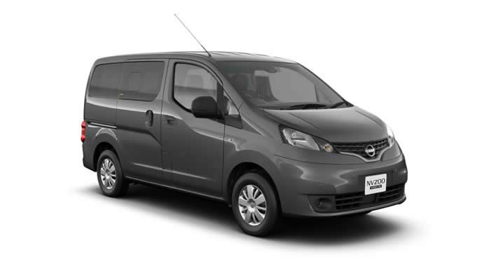 NV200バネットのダークメタルグレー