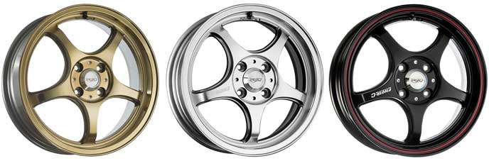 スイフトにおすすめのゴジゲン プロレーサー FN01R-Cαのホイール