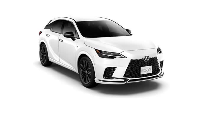 レクサスRXのホワイトノーヴァガラスフレーク