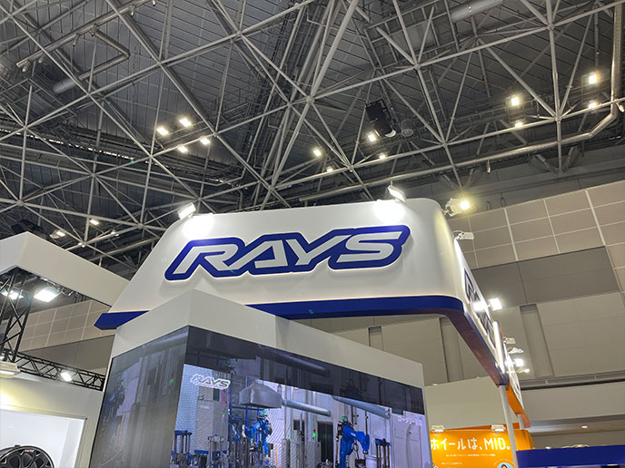RAYSの出展ブース
