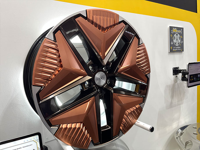 乗用車用 空力・放熱性向上ホイール