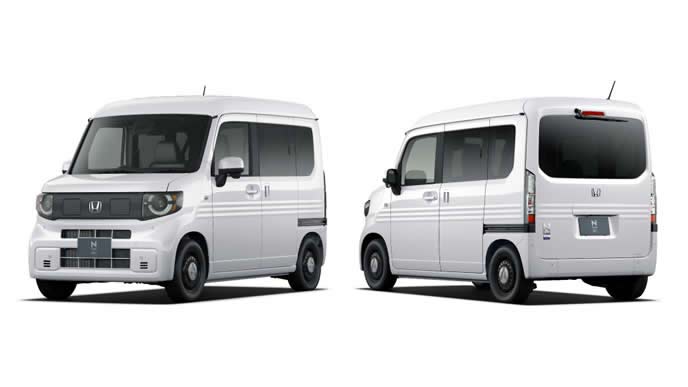N-VAN e:のプラチナホワイトパール