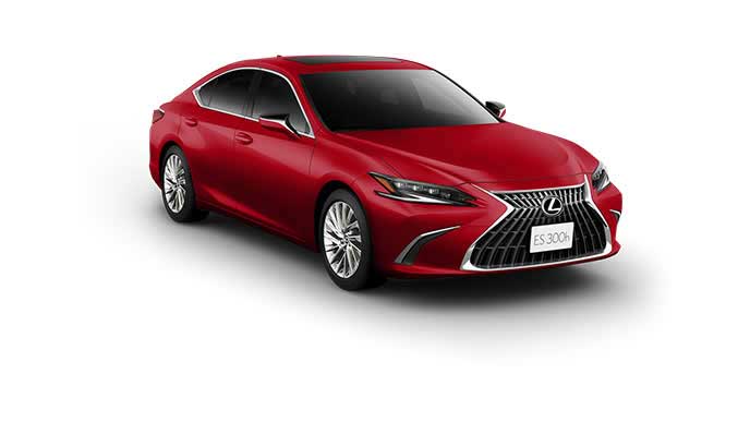 レクサスES 300hのレッドマイカクリスタルシャイン