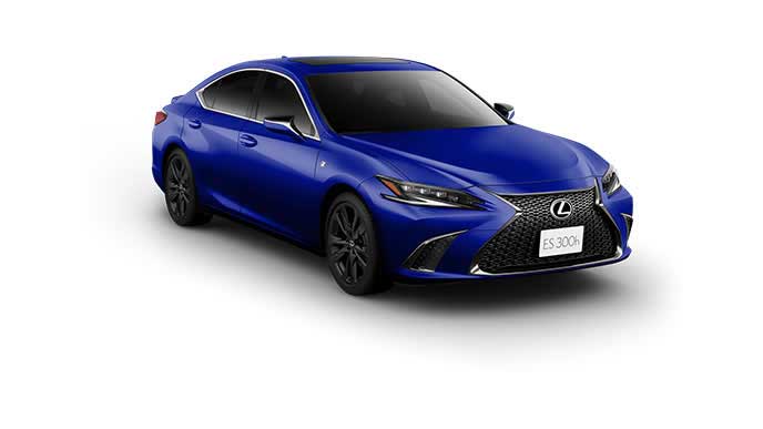 レクサスES 300hのヒートブルーコントラストレイヤリング