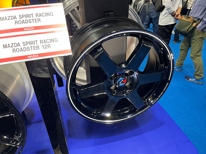 マツダスピリットレーシングのアルミホイール