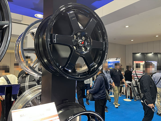 マツダスピリットレーシングのアルミホイール