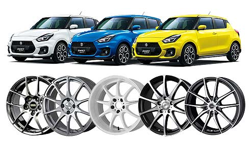 リム径15インチSuzuki sportのホイールです