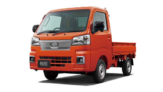 ハイゼットトラックのトニコオレンジメタリック