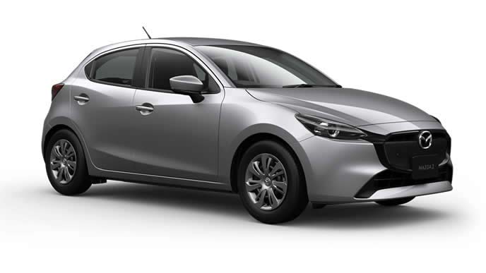 MAZDA2のソニックシルバーメタリック