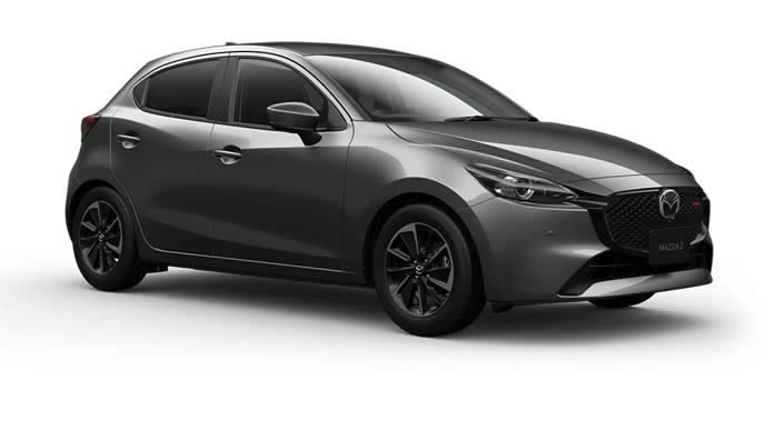 MAZDA2のマシーングレープレミアムメタリック