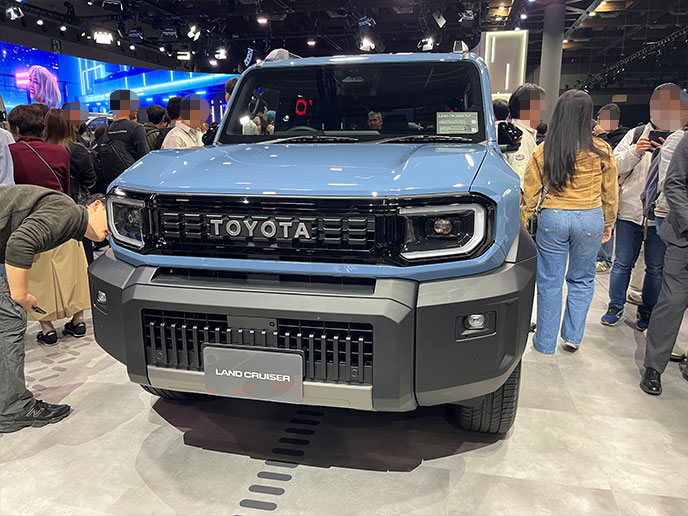 ランドクルーザーFJのフロント