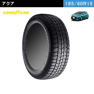 アクアにおすすめのGOODYEAR ICE NAVI 7 185/60R15 84Qのスタッドレスタイヤ