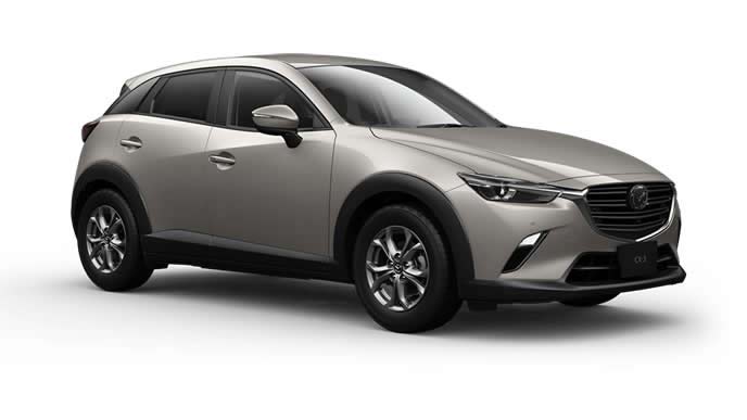 CX-3のプラチナクォーツメタリック