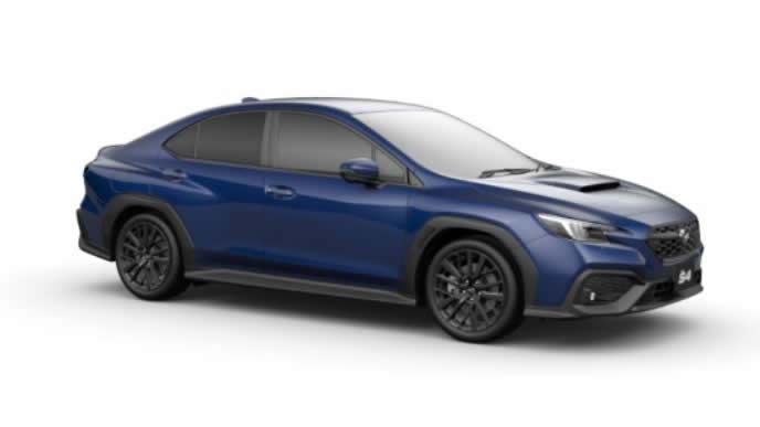 WRX S4のサファイアブルーパール