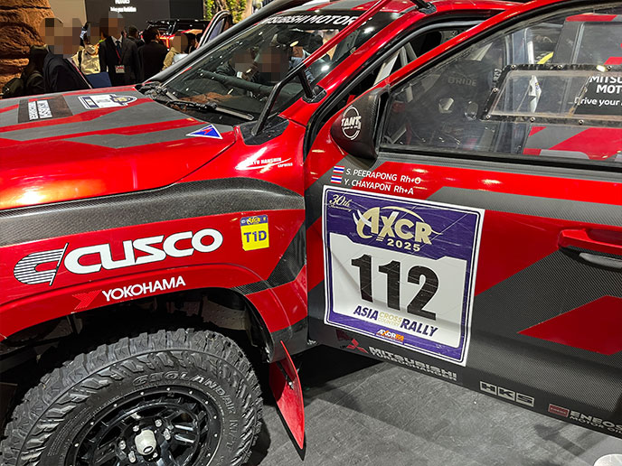 三菱 トライトン AXCR2025 ラリーカー