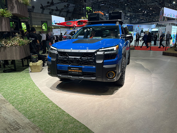 アウトバック ウィルダネスのヘッドライト