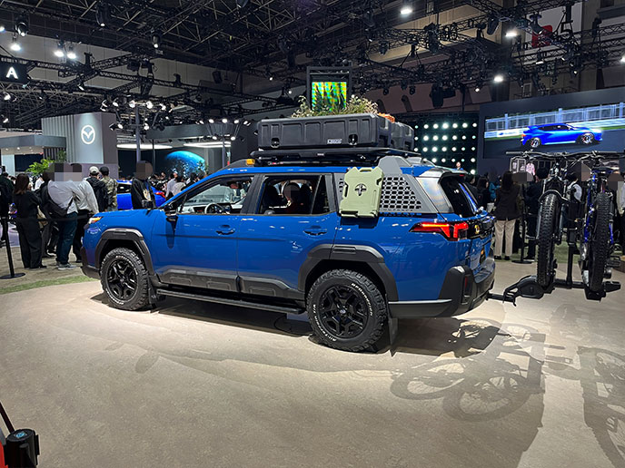 アウトバック ウィルダネスのリヤ